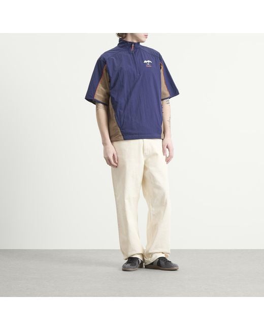 Malbon Blue Torrey Pines Windshirt for men