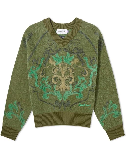 House Of Sunny Green The Prince Knit