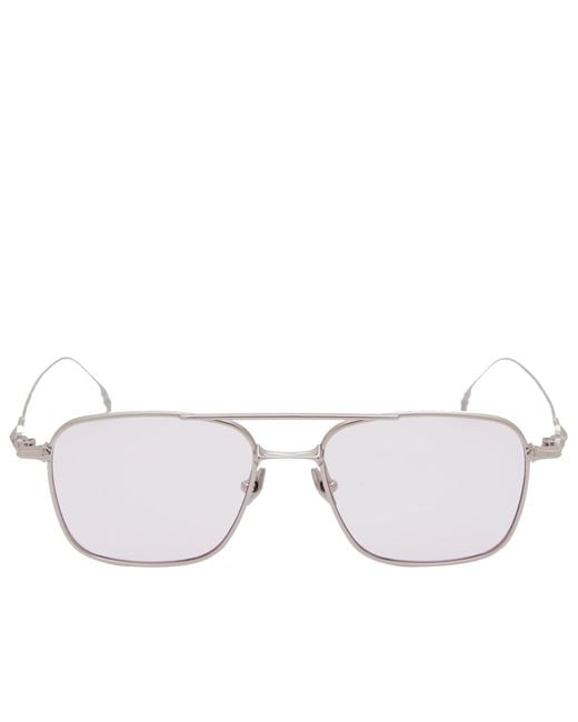 Gentle Monster White Met Sunglasses