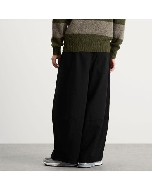 YMC Black Deadbeat Trousers for men