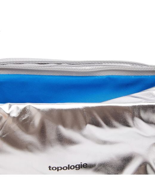 Topologie Bottle Sacoche Medium in Metallic | Lyst