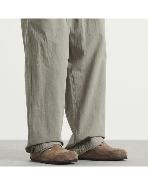 Birkenstock Brown Boston Clog for men