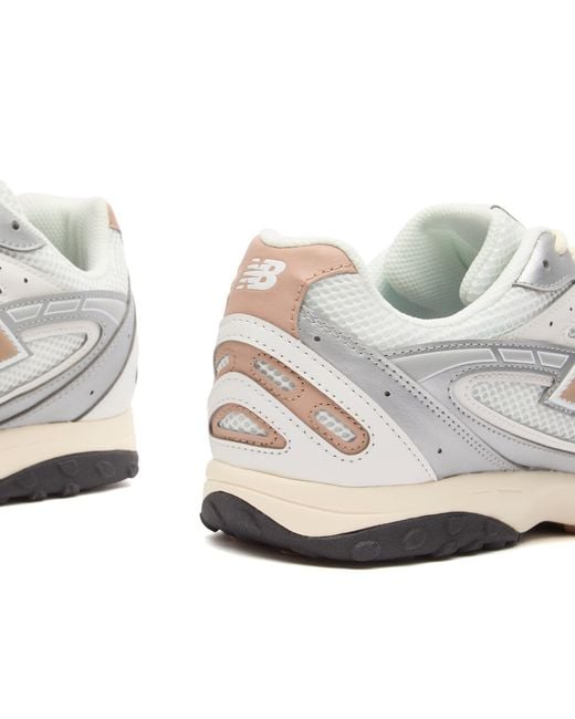 New Balance White 204L Mesh Sneaker