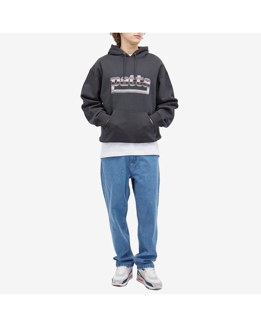 PATTA Metal Boxy Hoodie in Grey for Men Lyst UK