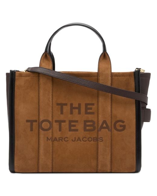 Marc Jacobs Brown The Medium Tote Suede