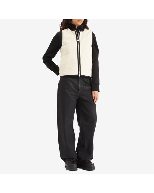 Moncler Natural Quilted Vest