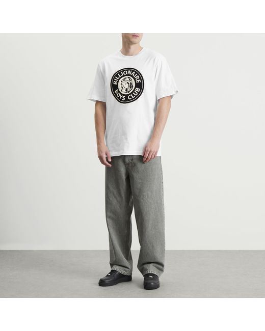 BBCICECREAM White Emblem T-Shirt for men