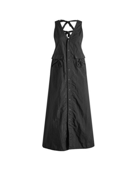 Beams Boy Black Boy Midi Dress