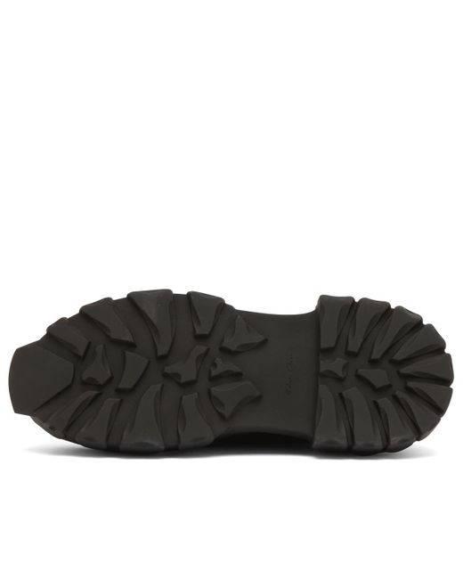 Rick Owens Black Hollywood Bozo Tractor Shoes for men