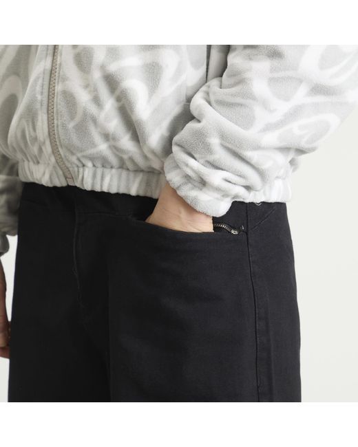 Dime Black Tech Denim Shorts for men