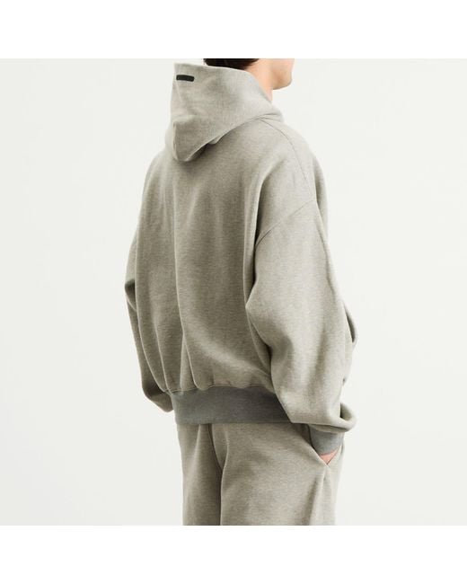 Fear Of God Gray Signature Classic Hoodie for men
