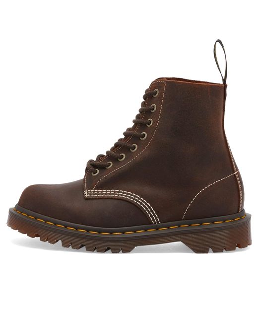 Dr. Martens Brown 1460 Wax Commander Boot Sneakers
