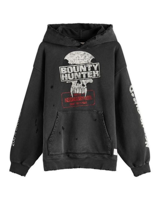 Neighborhood X Bounty Hunter Savage Hoodie in Black for Men | Lyst UK