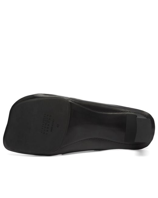 Maison Margiela Black Mm6 Heeled Sandals