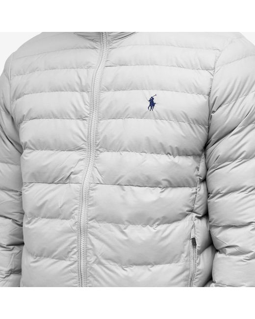 Polo Ralph Lauren Gray Terra Padded Jacket for men