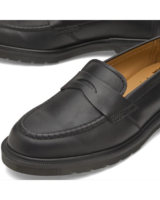 Dr. Martens Black Delapre Penny Loafer for men