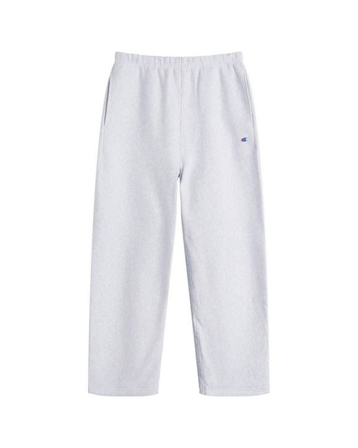 Champion Men's Gray Classic Straight Hem Sweatpants