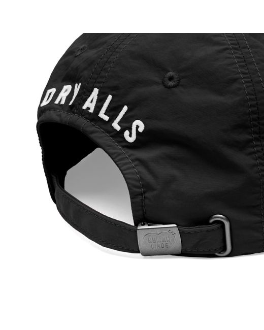 Human Made Black Nylon 5 Panel Cap for men