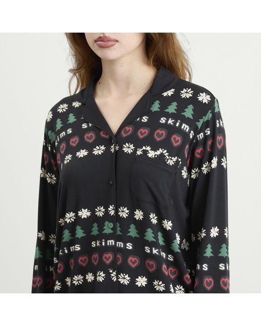 Skims Black X Cpfm Sleep Set