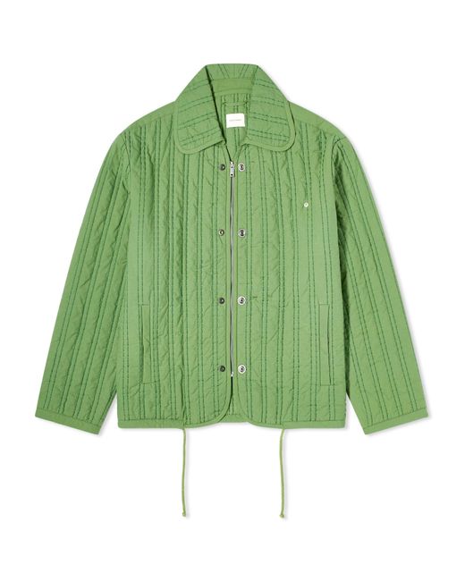 Craig Green Green Craig Quilted Embroidery Jacket for men