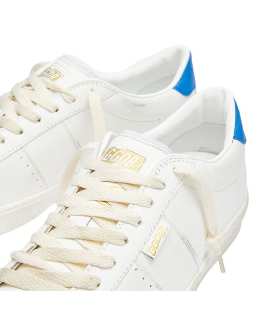Golden Goose Deluxe Brand White Matchstar Leather Sneaker for men