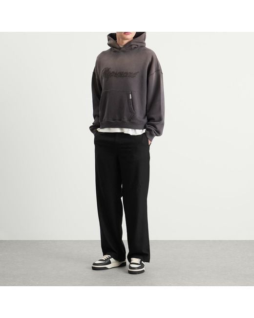 Represent Black Wool Pant for men