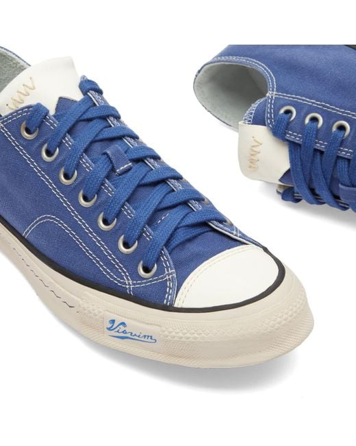 Visvim Blue Skagway Lo Sneakers
