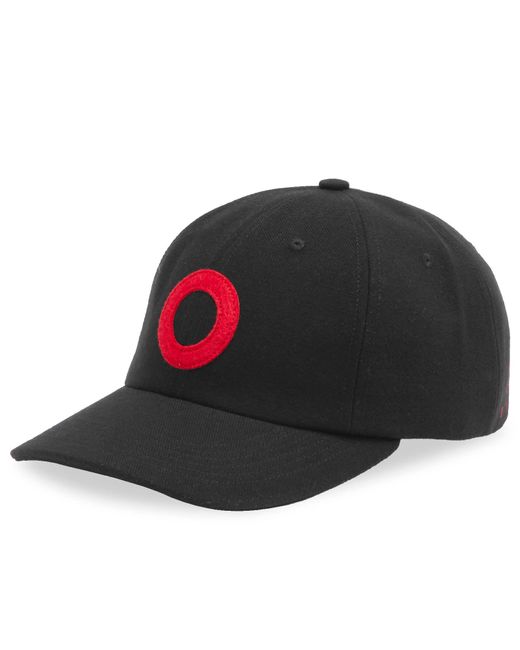 Pop Trading Co. Black O Six Panel Cap for men