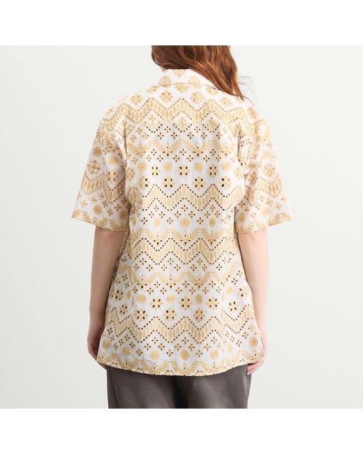 Ahluwalia Natural Kada Short Sleeve Shirt