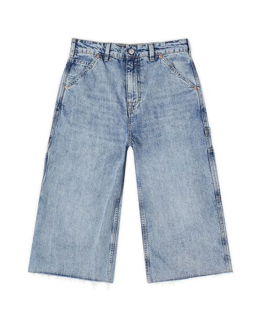 Our Legacy Blue Trade Half Cut Jeans
