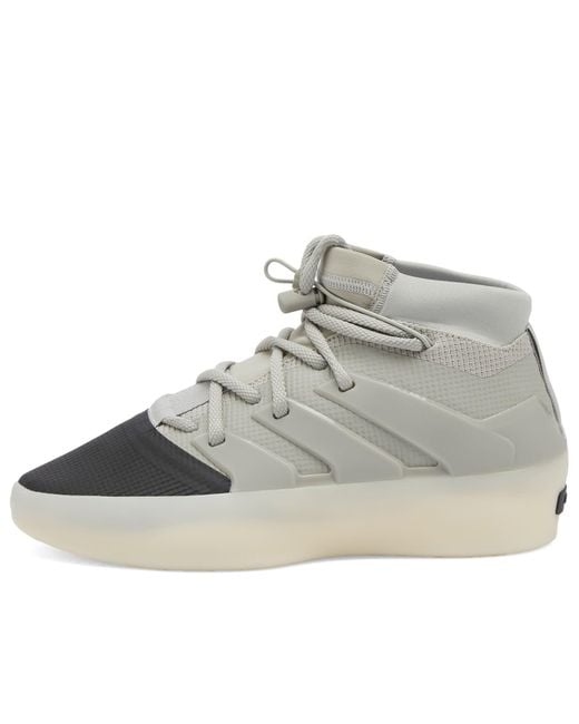 Adidas x FOG Gray Adidas X Fear Of God Athletics I Basketball