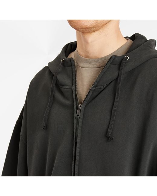 Maison Margiela Black Numbers Jersey Hoodie for men