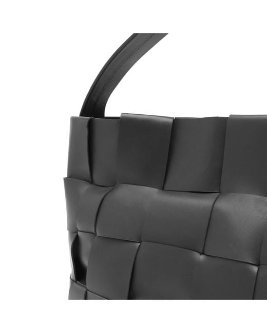 St. Agni Black Woven Large Tote