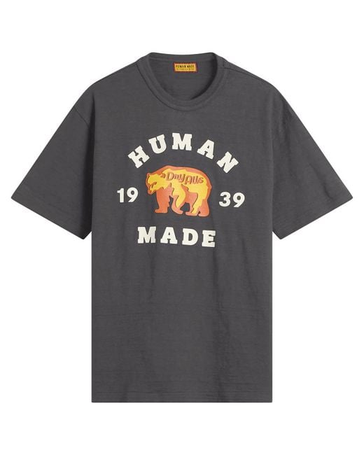 Human Made Gray 1939 Polar Bear T-Shirt for men