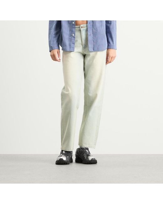 Dime Gray Relaxed Denim Pants