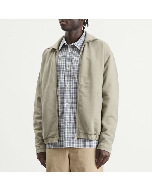 Norse Projects Green Hornidal Relaxed Track Jacket for men