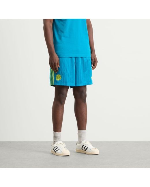 Adidas Blue Columbia Shorts for men