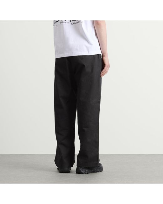 Butter Goods Black Wide Leg Trousers for men