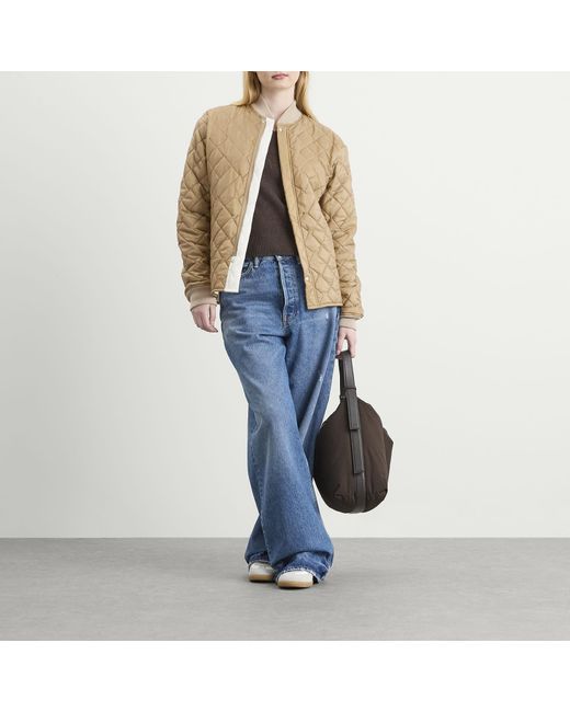 Maison Margiela Brown Quilted Jacket
