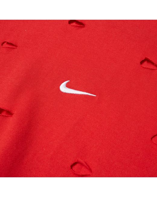 Nike Red X Jacquemus Swoosh T-Shirt