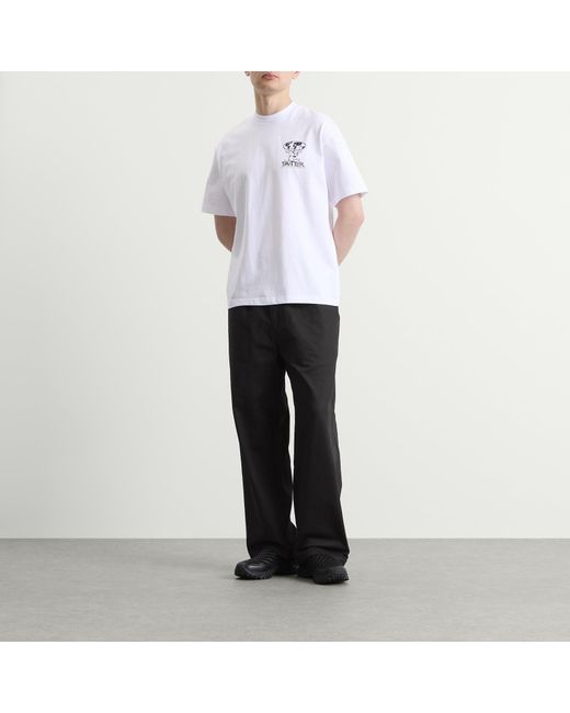 Butter Goods Black Wide Leg Trousers for men