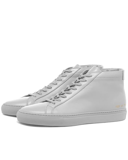 mens common projects grey