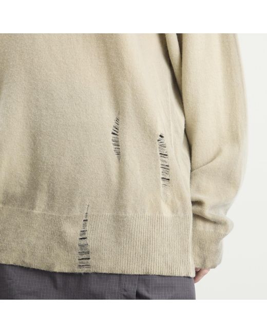 Our Legacy Natural Slant Knit