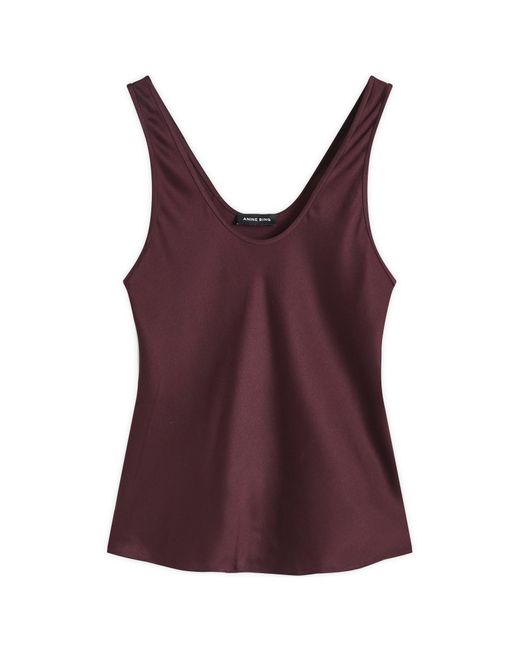 Anine Bing Purple Lea Top