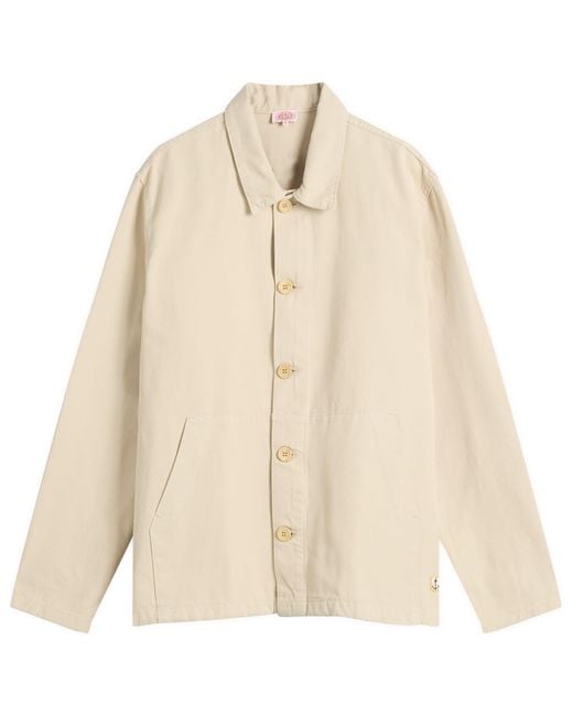 Armor Lux Natural Fisherman Chore Jacket for men