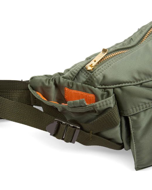 Porter-Yoshida and Co Green Military-Inspired Nylon Waist Bag