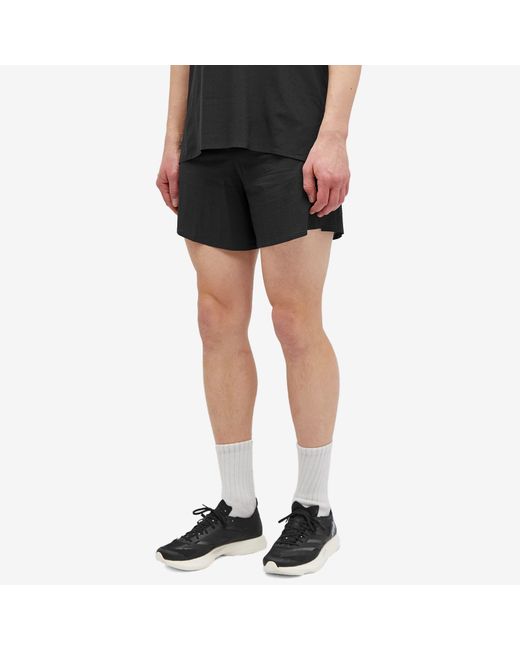 Y-3 Black Run Shorts for men
