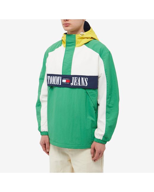Tommy Hilfiger Chicago Archive Popover Jacket in Green for Men | Lyst UK