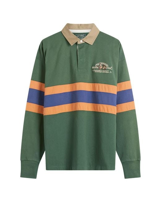 Polo Ralph Lauren Green Country Rugby Shirt for men