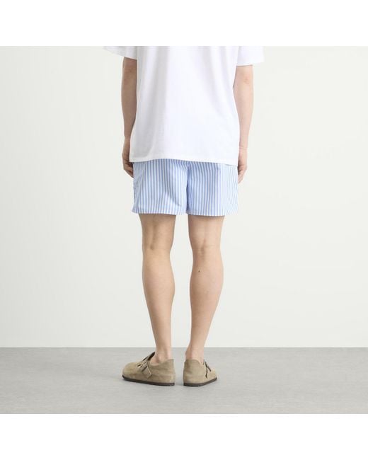 Calvin Klein Blue Drawstring Swim Shorts for men